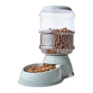 Gravity Auto Pet Feeding Station – Easy Food Refill Dispenser for Small Pets, Cats & Dogs