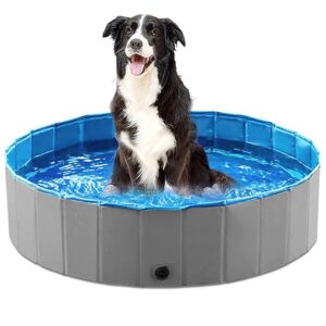 Collapsible Dog Bath Pool – Portable Foldable Swimming & Bath Tub for Pets